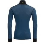 Devold Wool Mesh 190 Zip Neck MAN, kolor: Flood/Caviar
