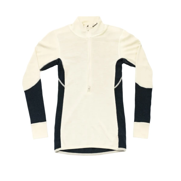 Devold Wool Mesh 190 Zip Neck WMN, kolor: Ink/Offwhite