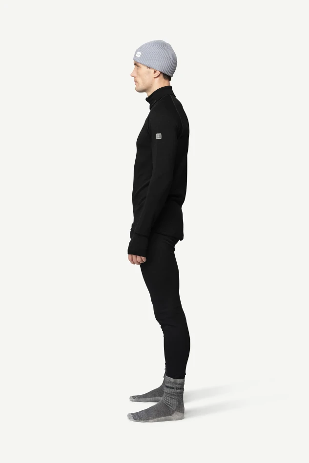 Devold Expedition Merino 235 Zip Neck MAN, kolor: Black