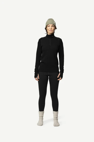 Devold Expedition Merino 235 Zip Neck WMN, kolor: Black