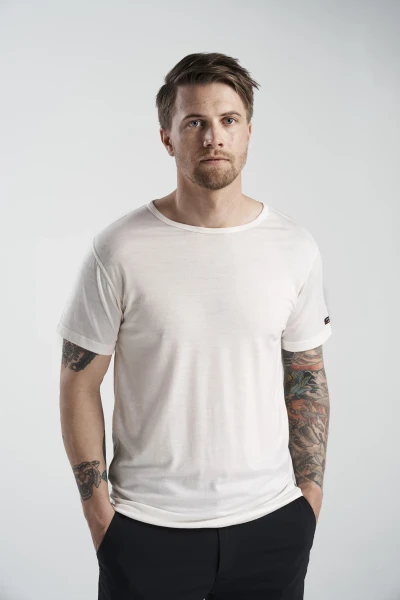 Devold Breeze Merino 150 T-Shirt MAN, kolor: White