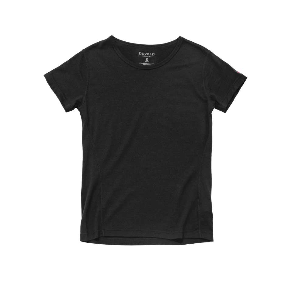 Devold Breeze Merino 150 T-Shirt WMN, kolor: Black
