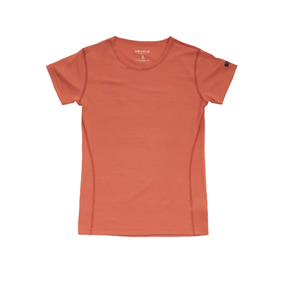 Devold Breeze Merino 150 T-Shirt WMN, kolor: Coral
