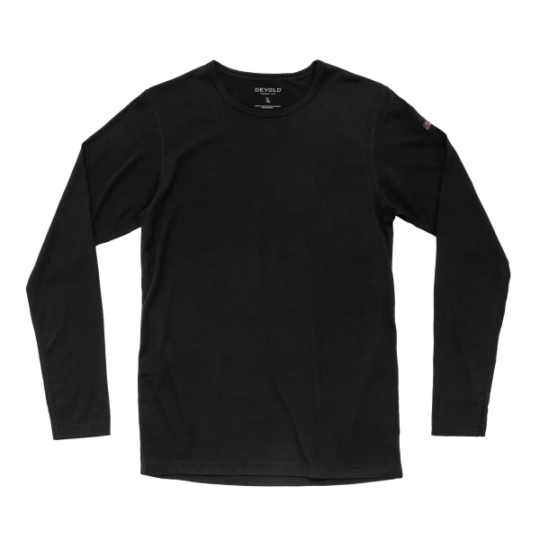 Devold Breeze Merino 150 Shirt MAN, kolor: Black
