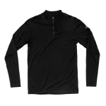 Devold Breeze Merino 150 Zip Neck MAN, kolor: Black