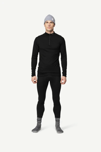 Devold Breeze Merino 150 Zip Neck MAN, kolor: Black