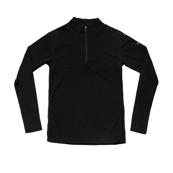 Devold Breeze Merino 150 Zip Neck WMN, kolor: Black