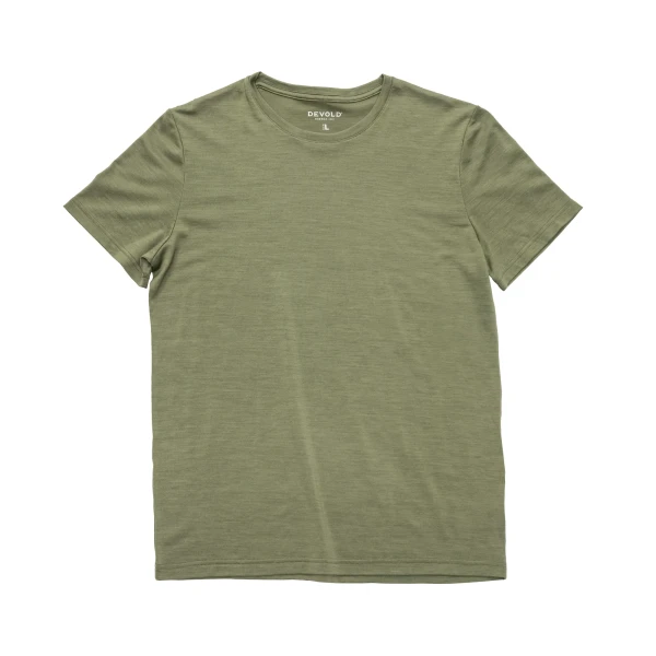 Devold Classic Tee MAN, kolor: Lichen