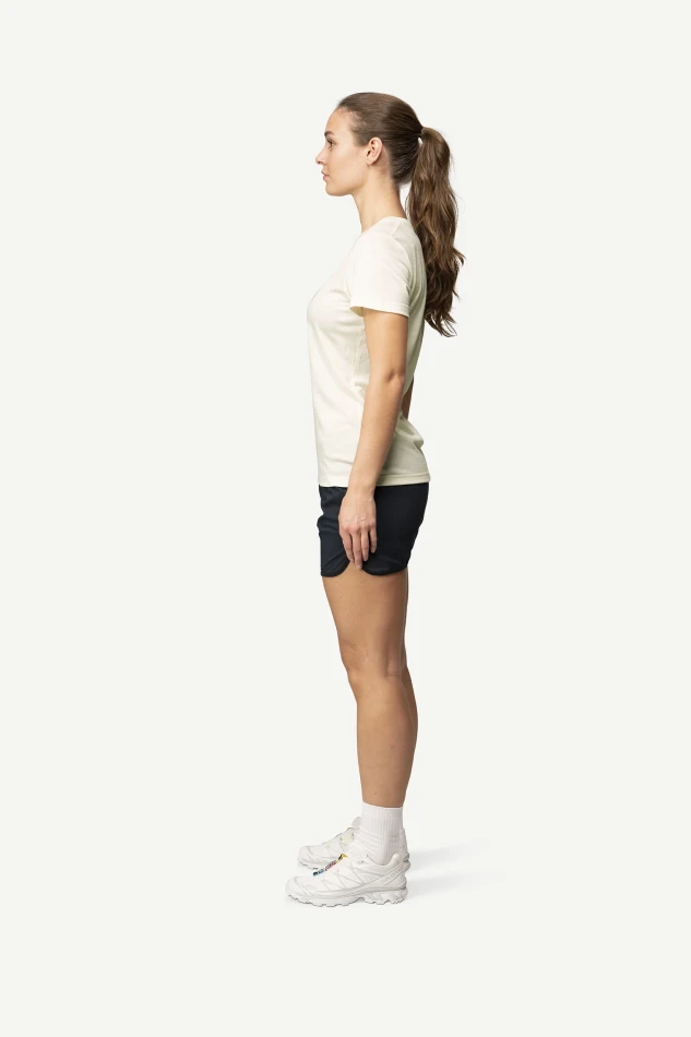 Devold Classic Flowers Tee WMN, kolor: White