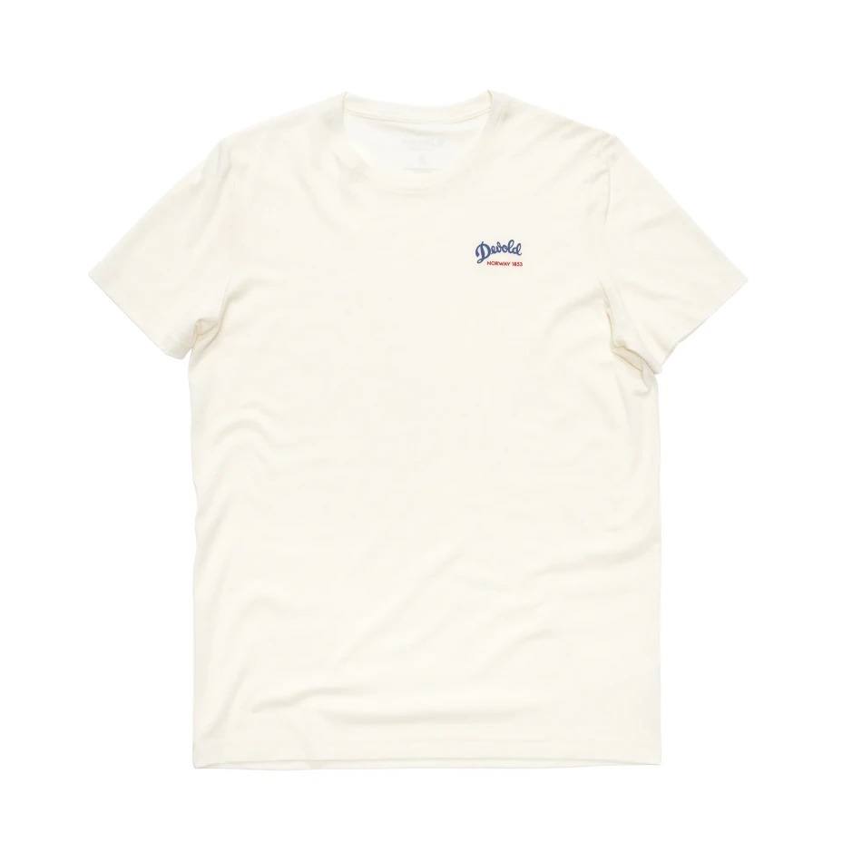 Devold Classic Script Tee MAN, kolor: White
