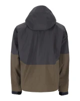 Simms G3 Guide Jacket Dark Elkhorn – tył kurtki wędkarskiej do brodzenia