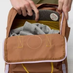 Kanken Koncept, kolor: 228-135- Khaki Dust / Kantarell - 8