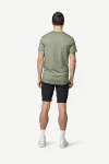 Devold Breeze Plus Merino 200 T-Shirt MAN, kolor: Fog - prezentacja na modelu tył