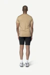 Devold Breeze Plus Merino 200 T-Shirt MAN, kolor: Oat - prezentacja na modelu tył