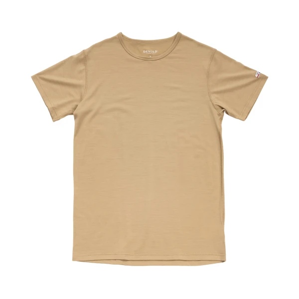 Devold Breeze Plus Merino 200 T-Shirt MAN, kolor: Oat