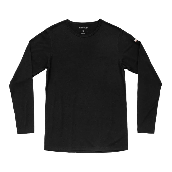 Devold Breeze Plus Merino 200 Shirt MAN, kolor: Black