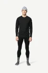 Devold Breeze Plus Merino 200 Shirt MAN, kolor: Black - prezentacja na modelu - przód