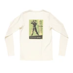 Devold Premium Woodworker LS WMN, kolor: White - tył