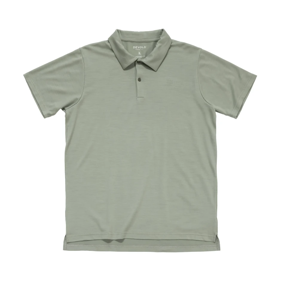 Devold Premium Polo MAN, kolor: Fog