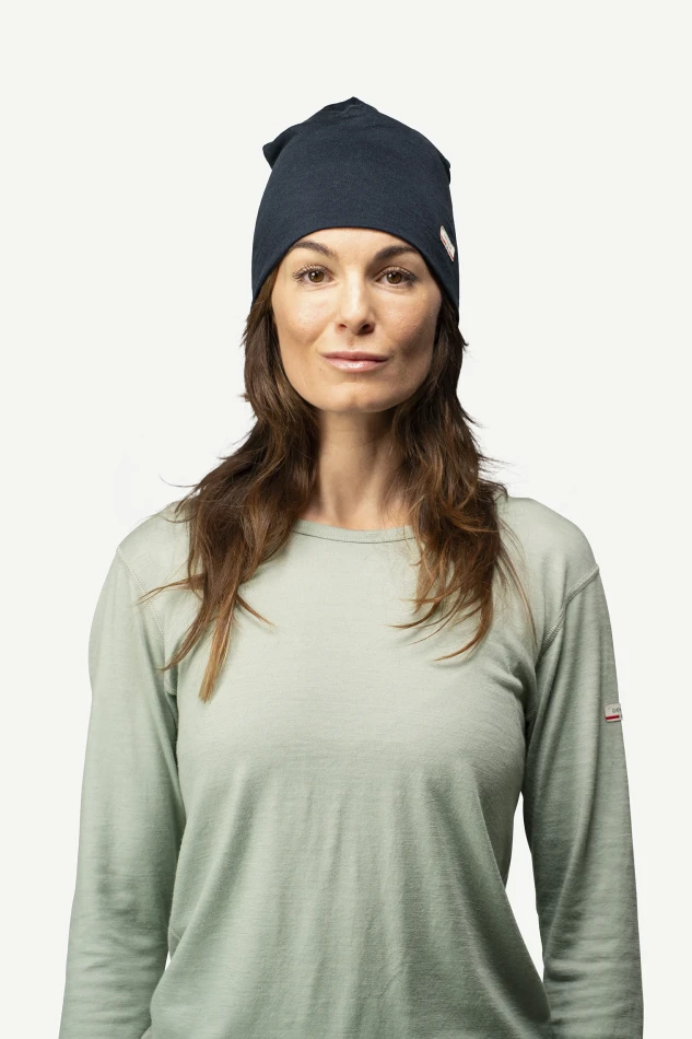 Devold Breeze Plus Merino 200 Beanie, kolor: Ink
