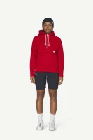 Devold Archive Anorak, kolor: English Red - prezentacja na modelce