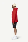 Devold Archive Anorak, kolor: English Red - prezentacja na modelu
