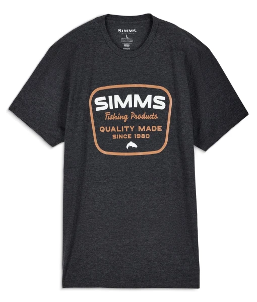 Ms Stamp Lock T-Shirt, kolor: 086 - Charcoal Heather - 1