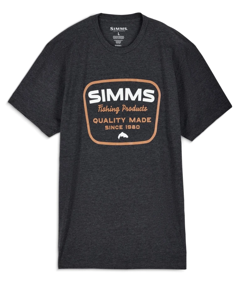 Ms Stamp Lock T-Shirt, kolor: 086 - Charcoal Heather - 1