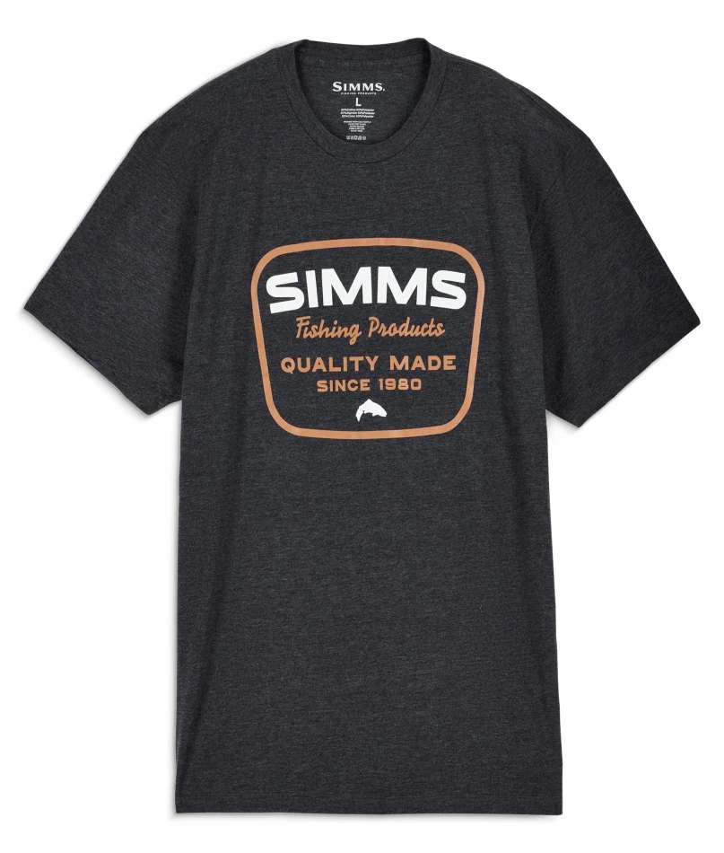Ms Stamp Lock T-Shirt, kolor: 086 - Charcoal Heather - 1