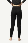 Devold Duo Active Merino 205 Longs WMN, kolor: Black - prezentacja na modelce - tył