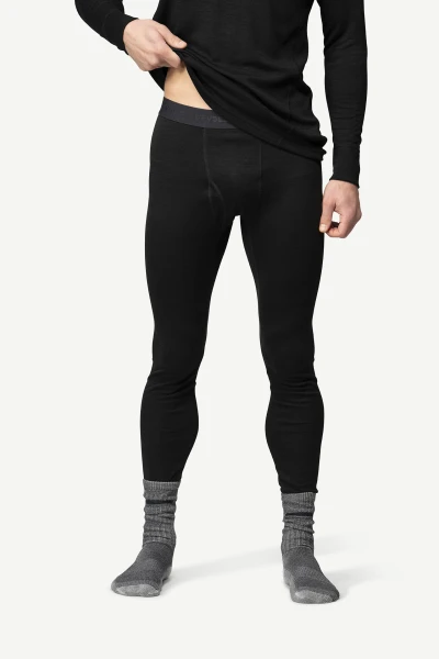 Devold Duo Active Merino 205 Longs MAN, kolor: Black - prezentacja na modelu - przód