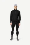 Devold Duo Active Merino 205 Z. Neck MAN, kolor: Black - prezentacja na modelu - przód