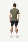 Devold Lauparen Merino 190 Base Tee MAN, kolor: Lichen - prezentacja na modelu - tył