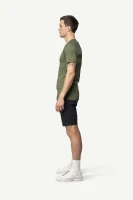 Devold Lauparen Merino 190 Base Tee MAN, kolor: Lichen - prezentacja na modelu - bok