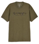 Shroud Fill Logo T-Shirt, kolor: 914 - Military Heather - 1