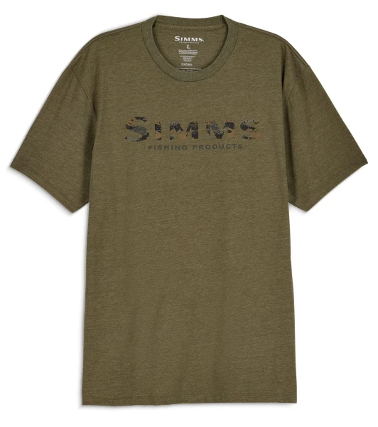 Shroud Fill Logo T-Shirt, kolor: 914 - Military Heather - 1