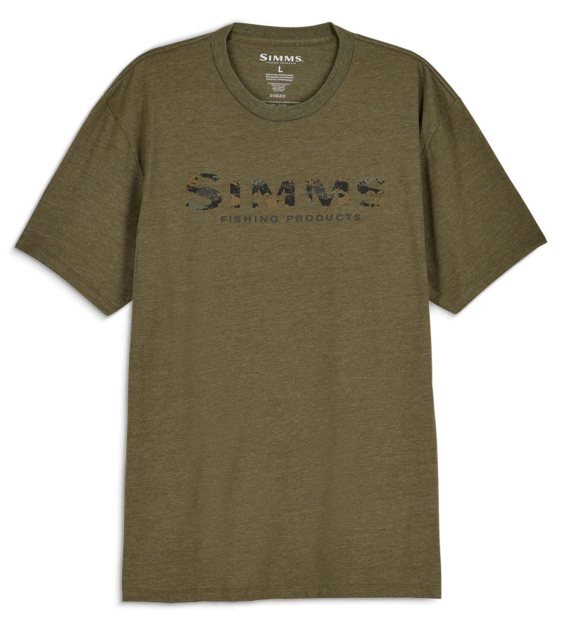 Shroud Fill Logo T-Shirt, kolor: 914 - Military Heather - 1