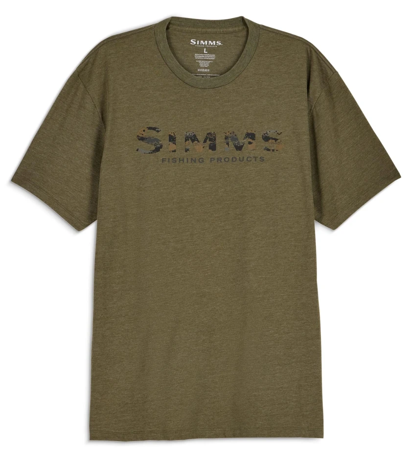 Shroud Fill Logo T-Shirt, kolor: 914 - Military Heather - 1