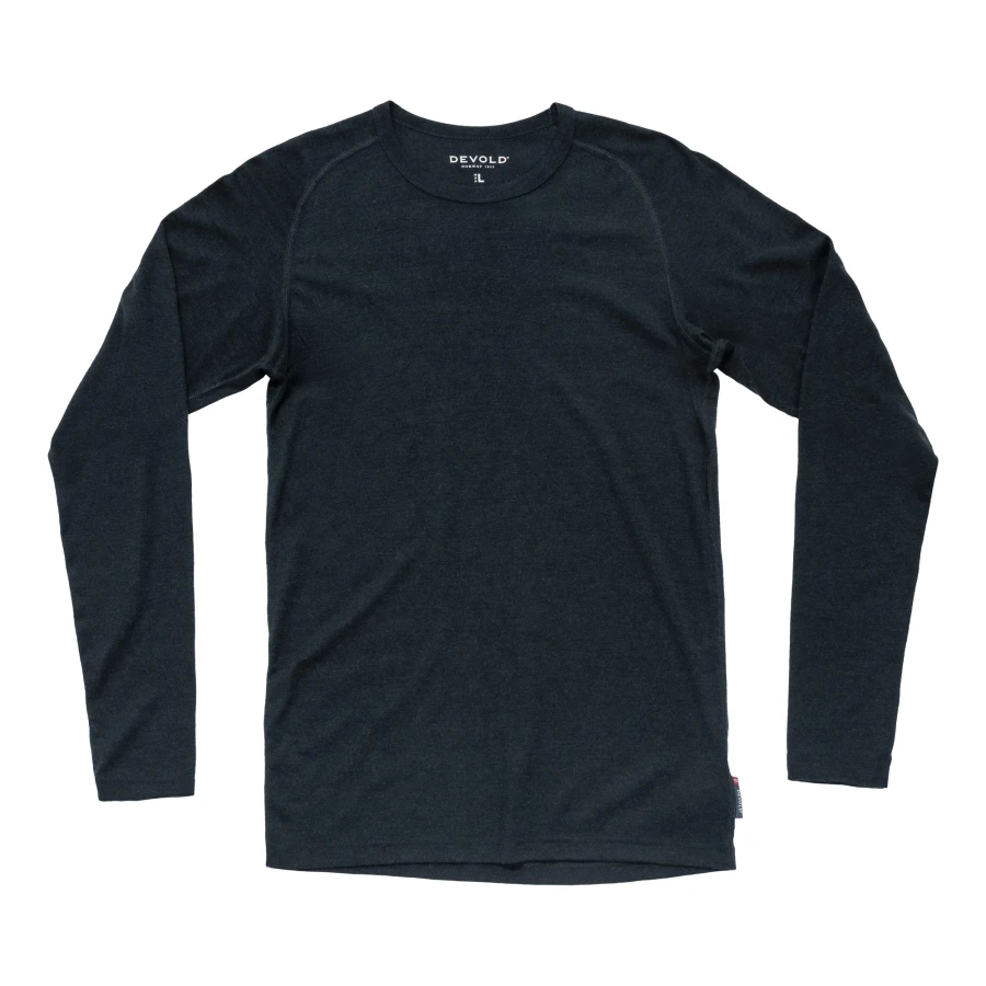 Devold Lauparen Merino 190 Base Shirt MAN, kolor: Ink