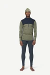 Devold Lauparen Merino 190 Zip Neck MAN - prezentacja na modelu - przód