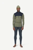 Devold Lauparen Merino 190 Zip Neck MAN - prezentacja na modelu - przód