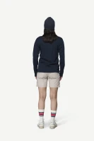 Devold Archive Henley LS, kolor: Ink - prezentacja na modelce - tył