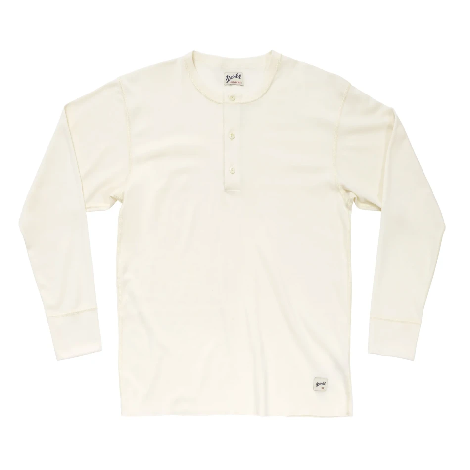 Devold Archive Henley LS, kolor: White