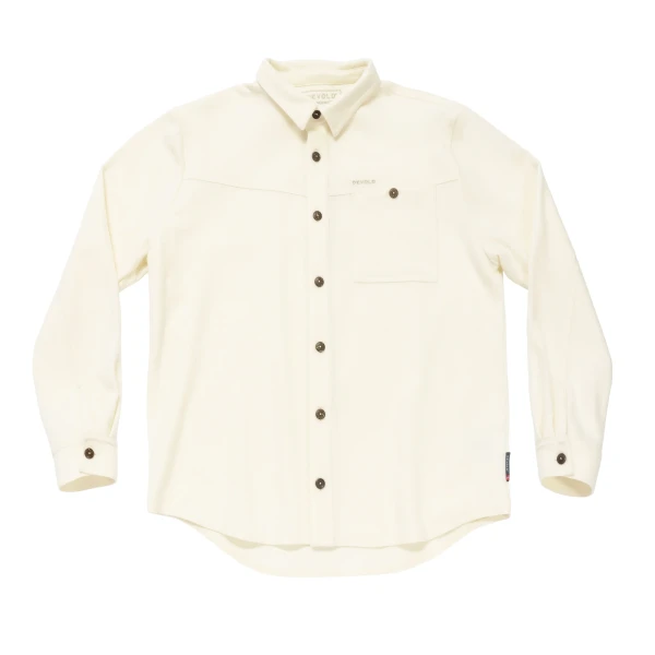 Devold Merino Overshirt, kolor: Raw White