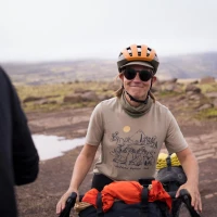 Fjallraven Hoja Lugnt Wool T-shirt W, kolor: 118 - Fossil - 4