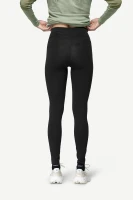 Devold Endurance Merino Tights WMN, kolor: Black - prezentacja na modelce - tył