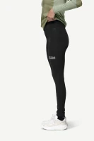 Devold Endurance Merino Tights WMN, kolor: Black - prezentacja na modelce - bok