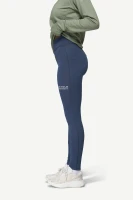 Devold Endurance Merino Tights WMN, kolor: Night - prezentacja na modelce - bok