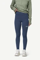 Devold Endurance Merino Tights WMN, kolor: Night - prezentacja na modelce - przód