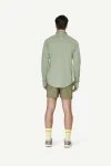 Devold Endurance Merino Zip MAN, kolor: Fog - prezentacja na modelu - tył